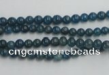 CAP201 15.5 inches 4mm round natural apatite gemstone beads