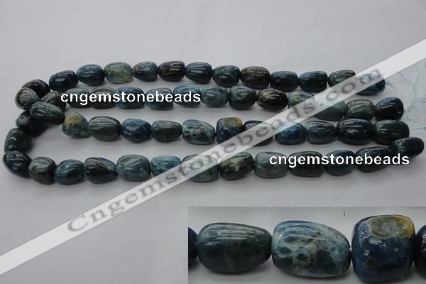 CAP315 15.5 inches 10*14mm nuggets natural apatite gemstone beads