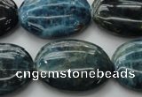 CAP327 15.5 inches 22*30mm oval natural apatite gemstone beads