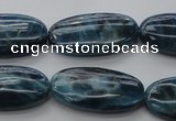 CAP335 15.5 inches 15*30mm oval natural apatite gemstone beads