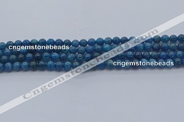 CAP361 15.5 inches 6mm round apatite gemstone beads wholesale