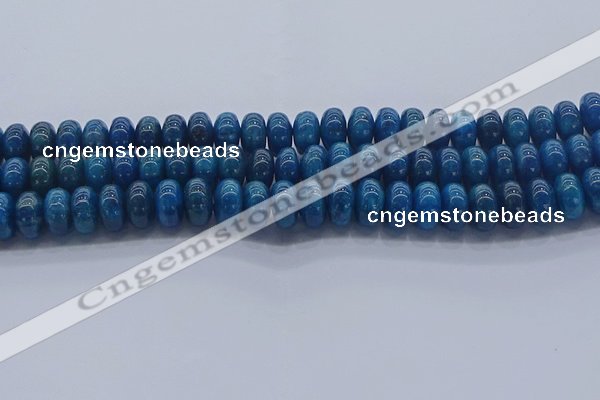 CAP372 15.5 inches 7*12mm rondelle apatite gemstone beads