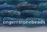 CAP376 15.5 inches 6*16mm teardrop apatite gemstone beads