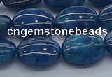 CAP384 15.5 inches 10*14mm oval apatite gemstone beads