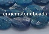 CAP390 15.5 inches 10*14mm faceted oval apatite gemstone beads