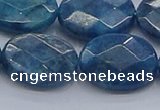 CAP393 15.5 inches 15*20mm faceted oval apatite gemstone beads