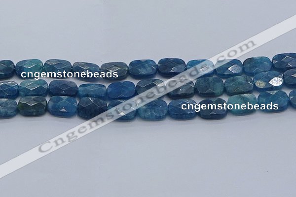 CAP396 15.5 inches 10*14mm faceted rectangle apatite gemstone beads