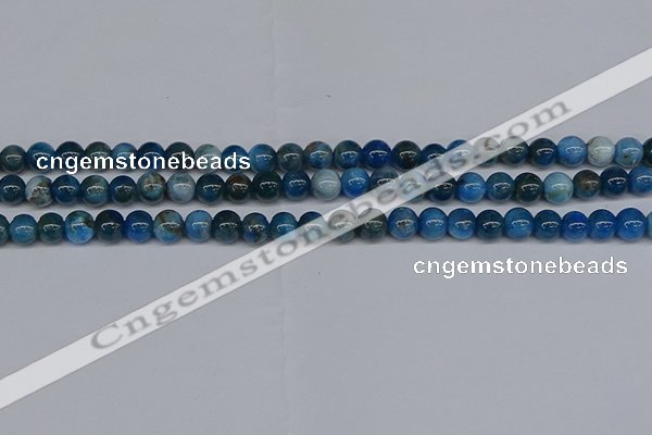 CAP411 15.5 inches 6mm round apatite gemstone beads wholesale