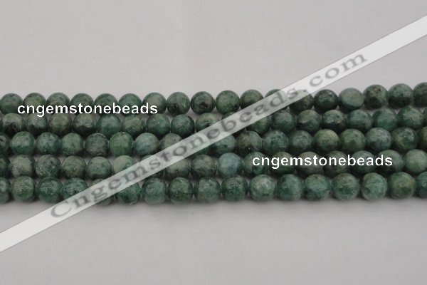 CAP501 15.5 inches 8mm round natual green apatite beads