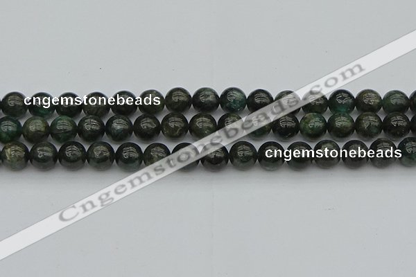 CAP513 15.5 inches 10mm round green apatite gemstone beads