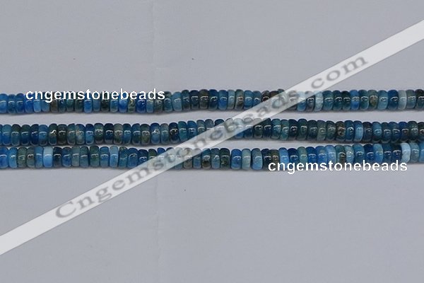 CAP526 15.5 inches 3*5mm rondelle apatite gemstone beads