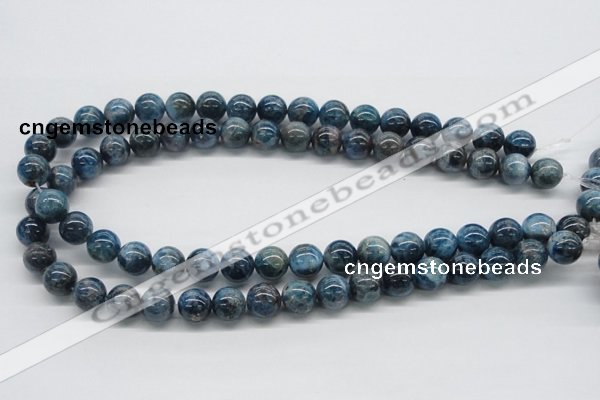 CAP55 15.5 inches 12mm round dyed apatite gemstone beads wholesale