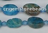 CAP550 15.5 inches 8*12mm oval apatite gemstone beads