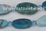 CAP552 15.5 inches 10*18mm oval apatite gemstone beads