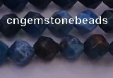 CAP562 15.5 inches 8mm faceted nuggets apatite gemstone beads