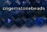 CAP571 15.5 inches 6mm faceted nuggets apatite gemstone beads