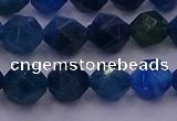 CAP572 15.5 inches 8mm faceted nuggets apatite gemstone beads