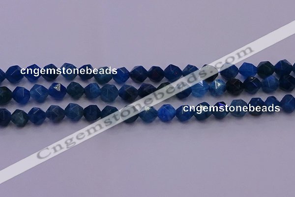 CAP572 15.5 inches 8mm faceted nuggets apatite gemstone beads