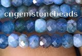 CAP615 15.5 inches 2*3mm faceted rondelle apatite gemstone beads