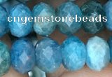 CAP618 15.5 inches 5*7mm - 5*8mmm faceted rondelle apatite beads