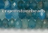 CAP624 15.5 inches 2.5*4mm faceted rondelle apatite beads