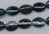 CAP63 15.5 inches 10*14mm oval dyed apatite gemstone beads wholesale