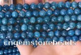 CAP637 15.5 inches 8mm round natural apatite gemstone beads