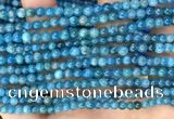 CAP650 15.5 inches 4mm round natural apatite beads wholesale