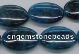 CAP66 15.5 inches 18*25mm oval dyed apatite gemstone beads wholesale