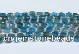 CAP700 15.5 inches 6*8mm faceted oval apatite beads