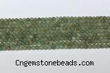 CAP708 15.5 inches 4mm round green apatite gemstone beads wholesale