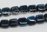 CAP71 15.5 inches 10*10mm square dyed apatite gemstone beads wholesale