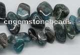 CAP73 15.5 inches 10*20mm nugget dyed apatite gemstone beads wholesale