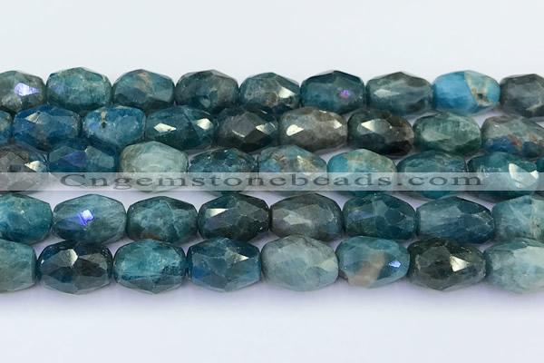 CAP730 15 inches 10*14mm faceted nuggets apatite beads