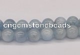 CAQ115 15.5 inches 6mm round AA grade natural aquamarine beads