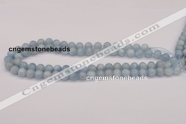 CAQ115 15.5 inches 6mm round AA grade natural aquamarine beads