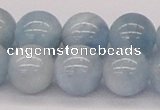 CAQ120 15.5 inches 16mm round AA grade natural aquamarine beads