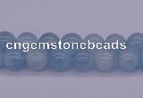 CAQ122 15.5 inches 6mm round AAA grade natural aquamarine beads