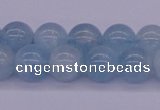 CAQ124 15.5 inches 10mm round AAA grade natural aquamarine beads