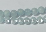 CAQ201 15.5 inches 8mm round natural aquamarine beads wholesale