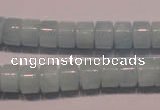 CAQ302 15.5 inches 6*9mm tyre natural aquamarine beads wholesale