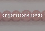 CAQ480 15.5 inches 4mm round natural pink aquamarine beads