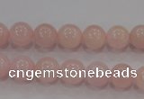 CAQ482 15.5 inches 8mm round natural pink aquamarine beads