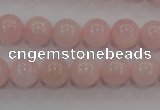 CAQ483 15.5 inches 10mm round natural pink aquamarine beads