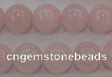 CAQ485 15.5 inches 14mm round natural pink aquamarine beads