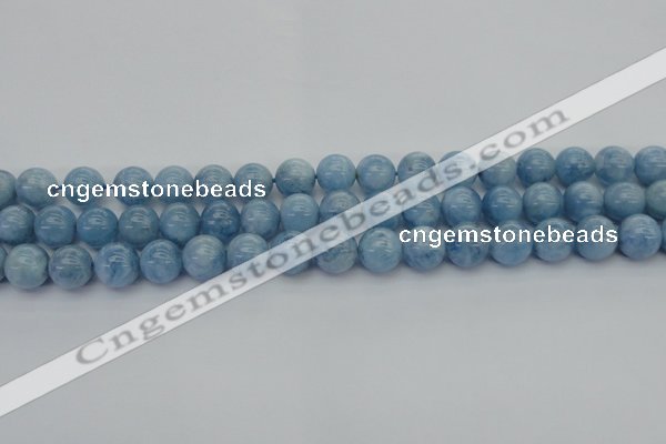 CAQ539 15.5 inches 12mm round AAA grade natural aquamarine beads