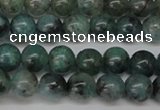 CAQ601 15.5 inches 6mm round aquamarine gemstone beads