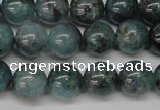 CAQ603 15.5 inches 10mm round aquamarine gemstone beads