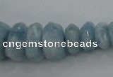 CAQ61 5*8mm – 10*16mm faceted nuggets natural aquamarine beads