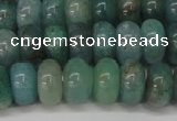 CAQ611 15.5 inches 5*8mm rondelle aquamarine gemstone beads